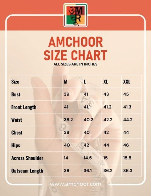 Amchoor Cream Cotton Floral Print KURTI SET for Women's