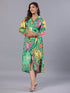 Amchoor-Green-Print-K-Dress