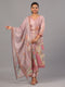 Mauve Digital Print Kurti Set