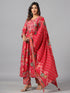 Amchoor Rani Floral Print Kurti Set