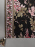 Amchoor Black Floral Print Kurti Sets