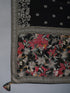 Amchoor Black Floral Printed Kurti Set with Dupatta