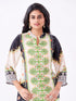 Amchoor Cream Crepe Digital Prints Co-ord Set for Womens