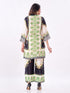 Amchoor Cream Crepe Digital Prints Co-ord Set for Womens