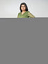 Amchoor Green Polyester Solid Co-ord Set for Womens