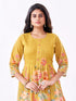 Amchoor Green Cotton Floral Co-ord Set for Womens
