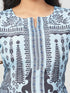 Amchoor Light Blue Crepe Digital Prints Co-ord Set for Womens