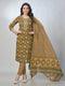 Amchoor Green Cotton Floral Kurta Sets For Womens
