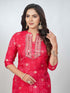 Amchoor Rani Organza Bandhani Kurta Sets for Womens