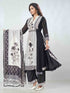 Amchoor Black Russian Silk Digital Prints Kurta Sets For Womens