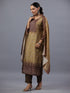 Green Ombre Ditsy Printed Kurti Set