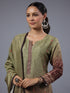 Green Ombre Digital Printed Kurti Set