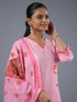 Pink Digital Print Kurta Set