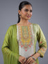 Green Digital Print Kurti Set