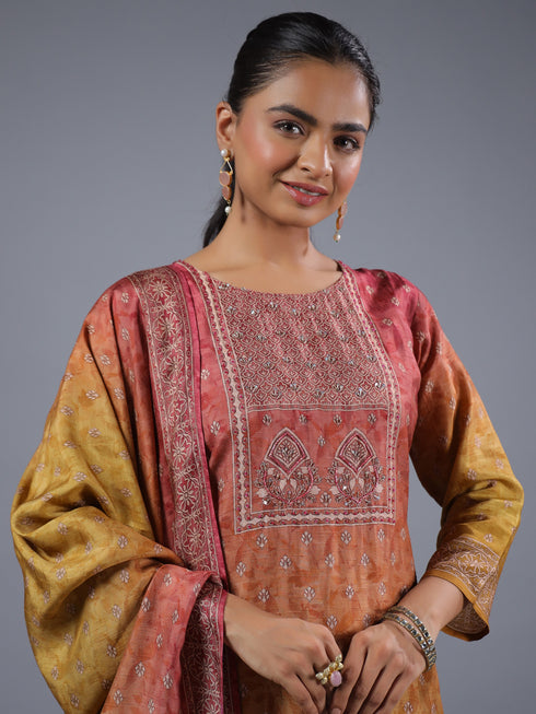 Assorted Ombre Printed Kurti Set