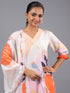 Assorted Colorful Abstract Print Kurti Set