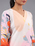 Assorted Colorful Abstract Print Kurti Set