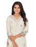 Amchoor Cream Cotton Floral Print KURTI SET for Women's