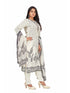 Amchoor Cream Rayon Floral Print KURTI SET for Women's