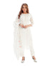 Amchoor Offwhite Kota Embroidered Print Kurti Set for Women's