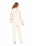 Amchoor Cream Cotton Floral Print Co-ord Set for Women's