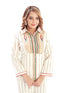 Amchoor Cream Cotton Floral Print Co-ord Set for Women's
