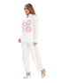 Amchoor Pink Cotton Embroidered Co-ord Set for Women's