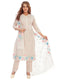 Amchoor Mauve Kota Embroidered Print Kurti Set for Women's