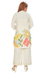 Amchoor Off White Cotton Floral Print Co-ord Set for Women's
